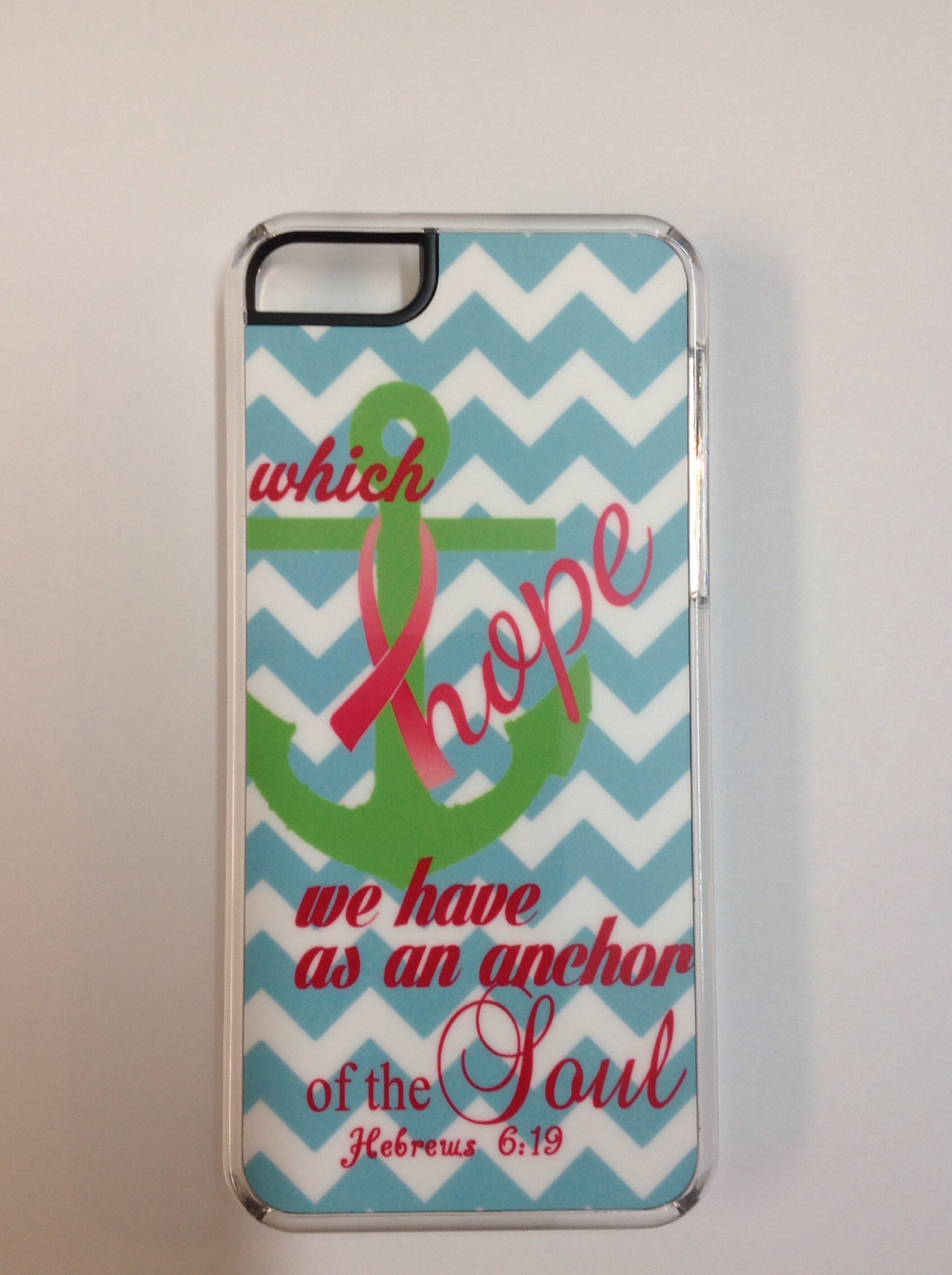 Hope Cancer Awareness made with sublimation printing
