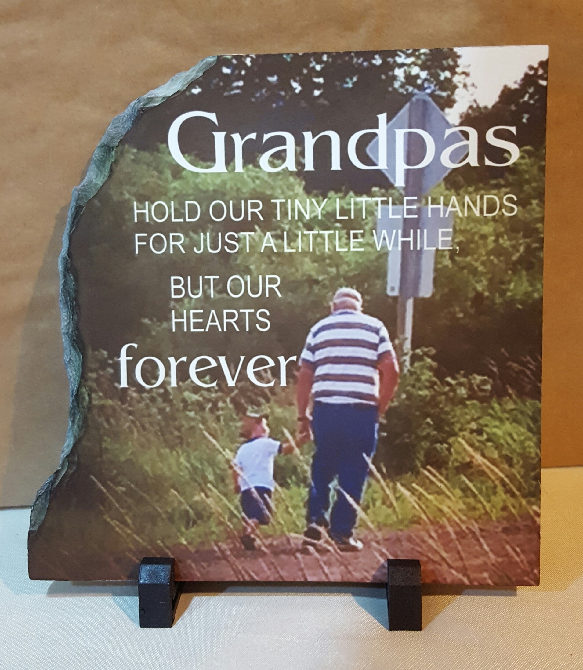 Grandpa Norman made with sublimation printing