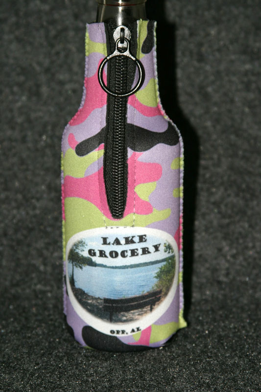 12 oz Zipper Bottle Hugger made with sublimation printing