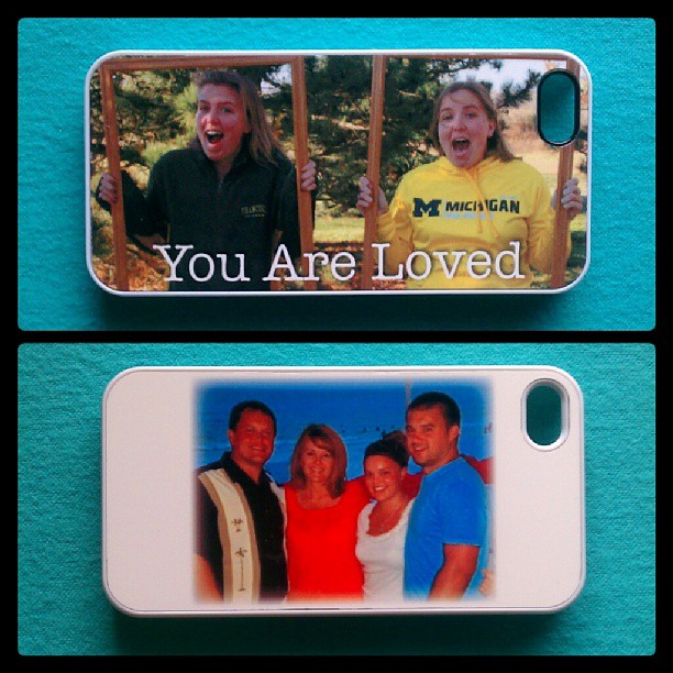 Custom iPhone Cases made with sublimation printing