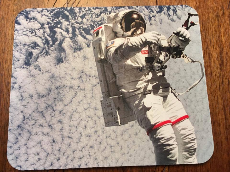 NASA Astronaut Image made with sublimation printing