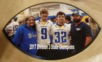 2017 State Champion Plaque