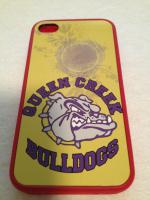 I Phone cover for High School Enhanced enhanced with a pice of clipart