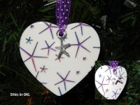 Ceramic Starfish Love ornament. So cute.