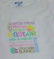 Vapor onesie with Easter design
