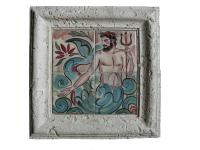 Waterspider Designs
pressed onto tile and mounted onto featherweight faux coral