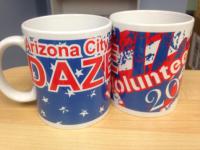 Mugs for our annual Arizona City Daze event in Feb.