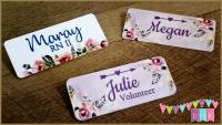 New name tags I added to my shop.  The color and clarity turned out awesome on these!