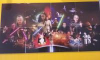 tile Mural of Star Wars 7 made from 8 4.25 inch tiles.