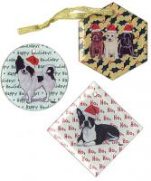 Canine Christmas Ornaments in over 200 breeds!