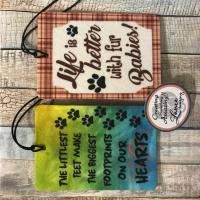 Pet lovers will adore these custom air fresheners