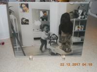 Photo Collage of
My oldest daughter home in Gremany. The photos on the wall, on the shelf i ad