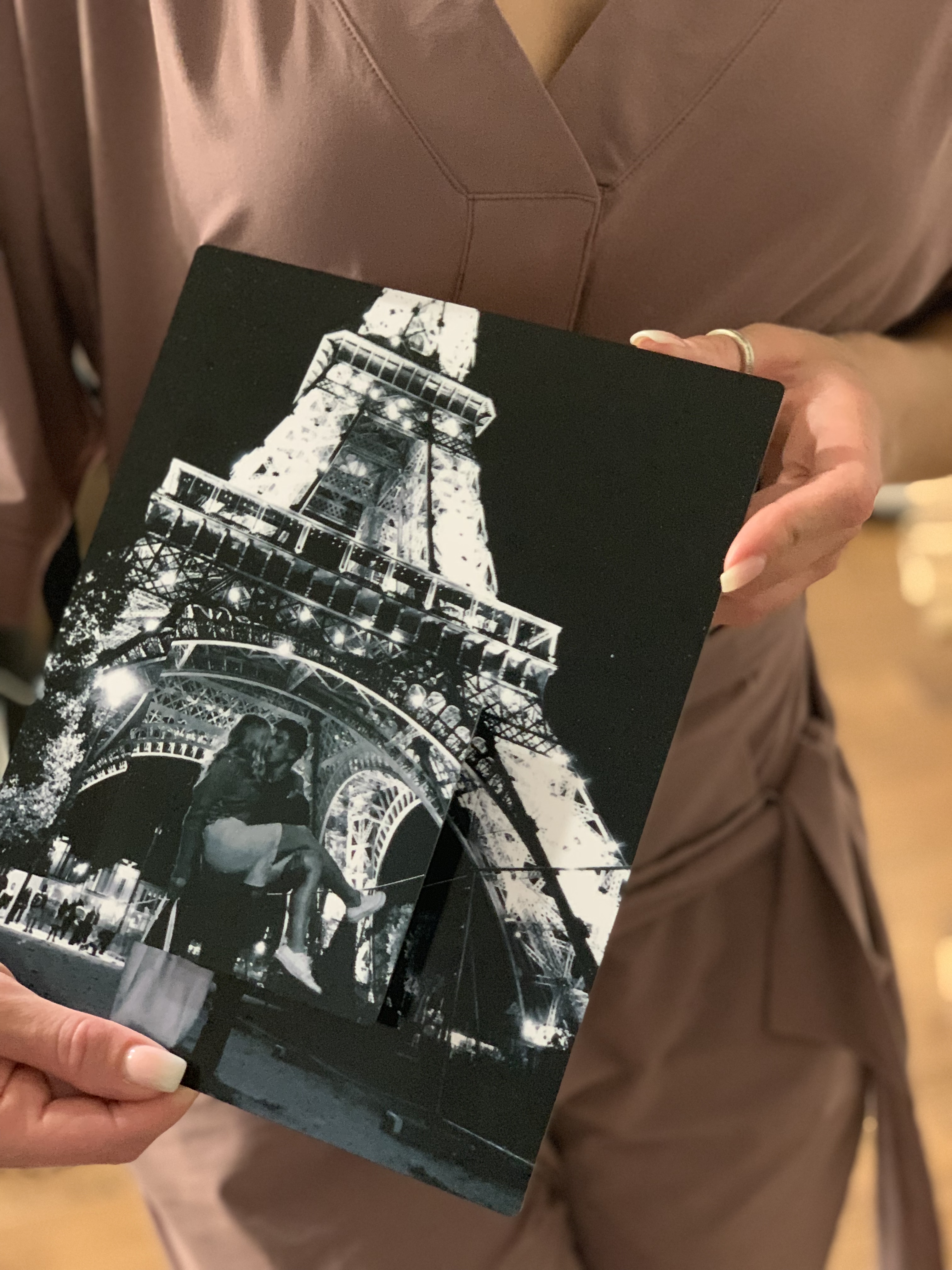 3D PARIS PHOTO made with sublimation printing
