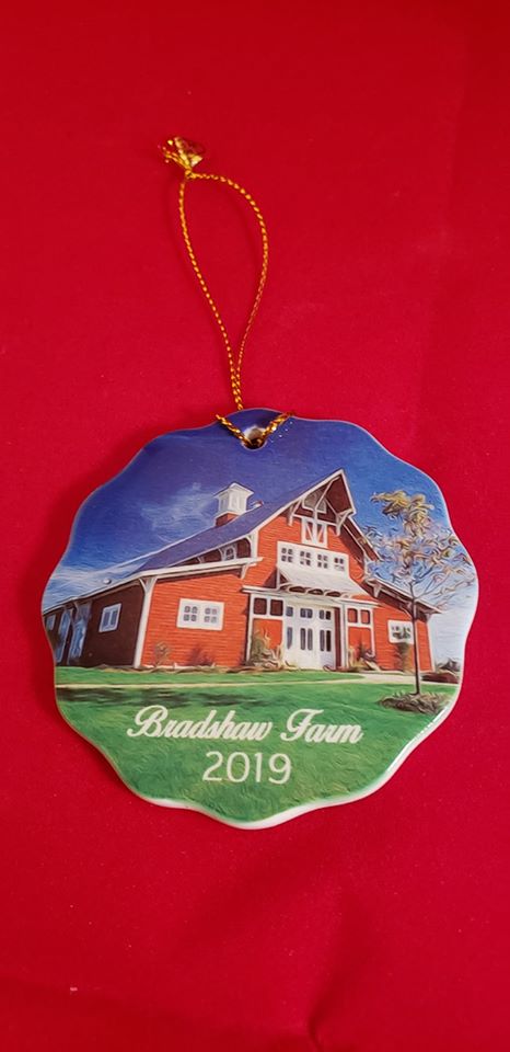 Neighborhood Ornaments made with sublimation printing