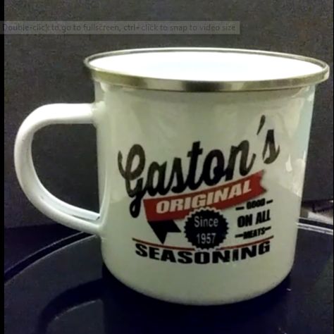 Gaston Coffee Mug made with sublimation printing