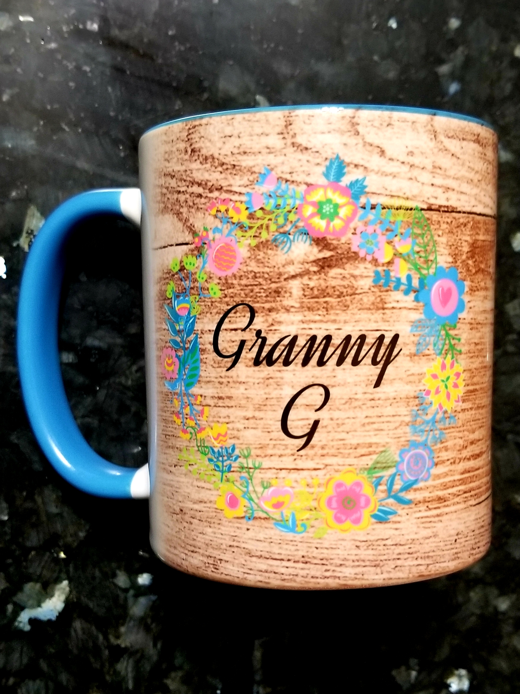 Grandma Coffee Cup made with sublimation printing
