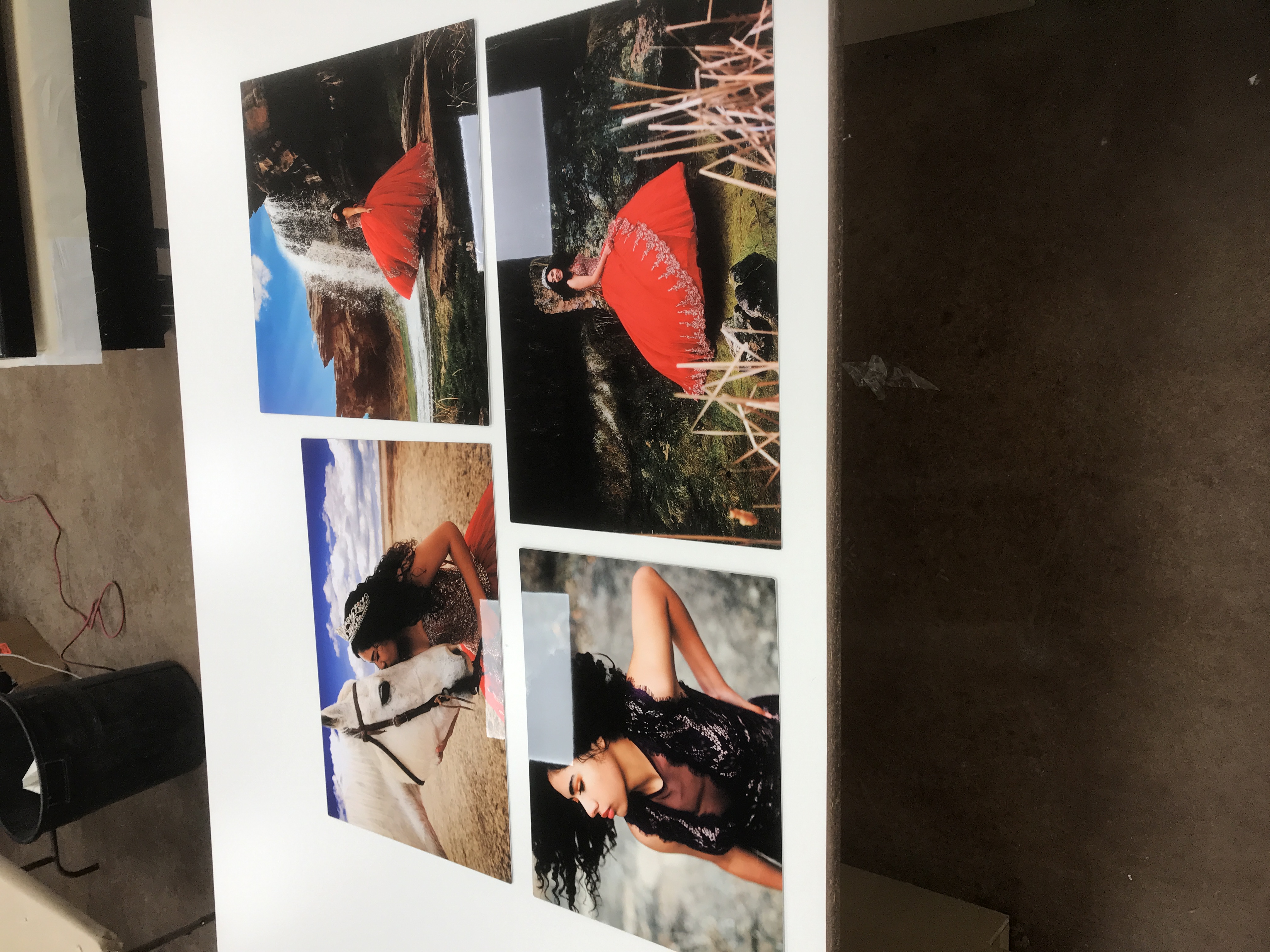 Chromaluxe Aluminum Panels made with sublimation printing