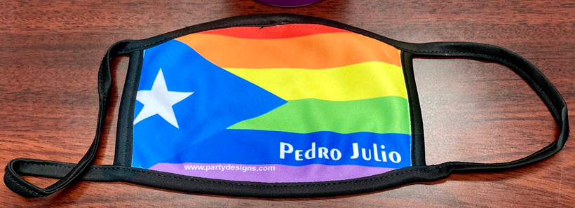 Puerto Rico Pride made with sublimation printing