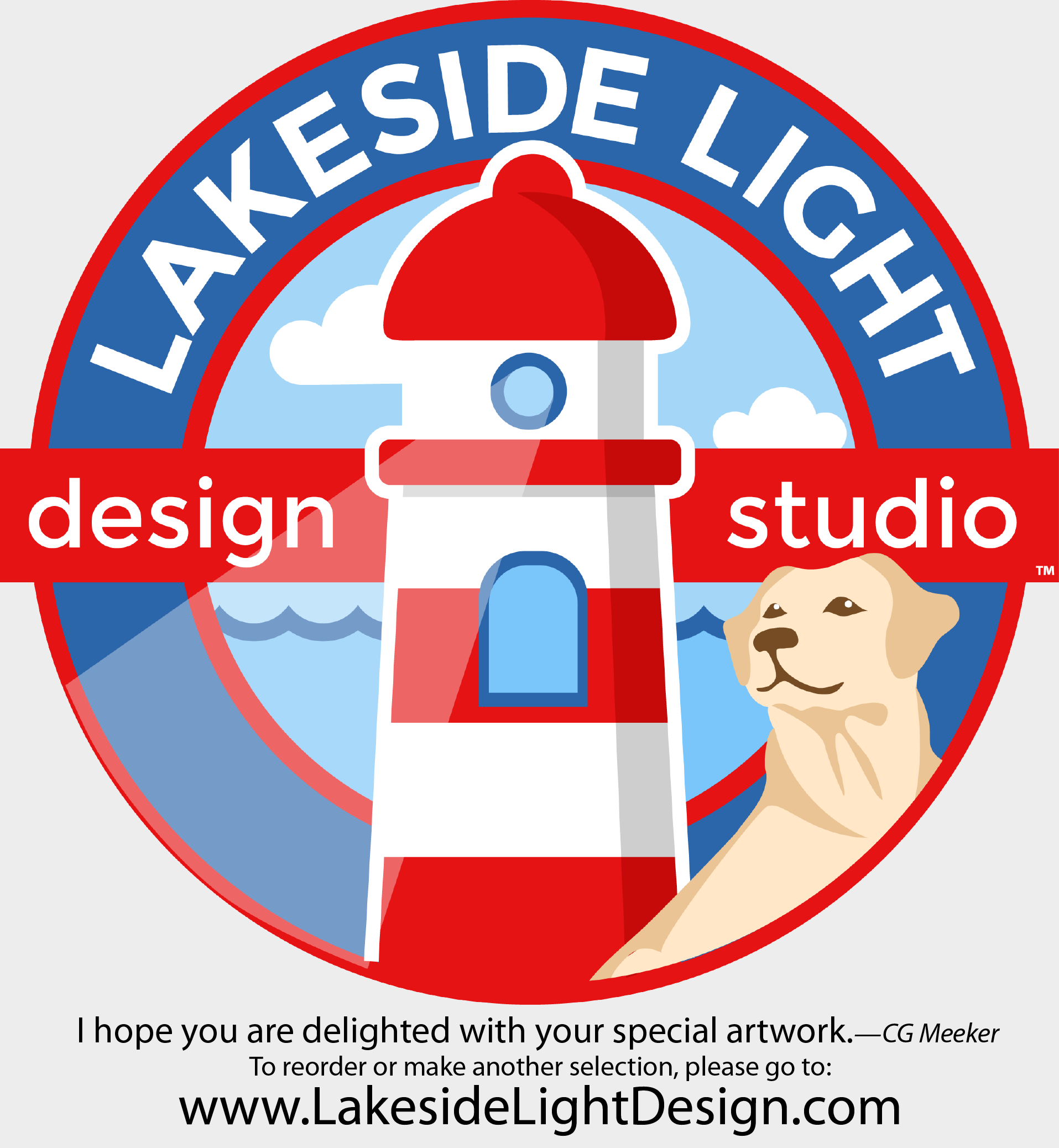 LakesideLightDesignReorder Information made with sublimation printing