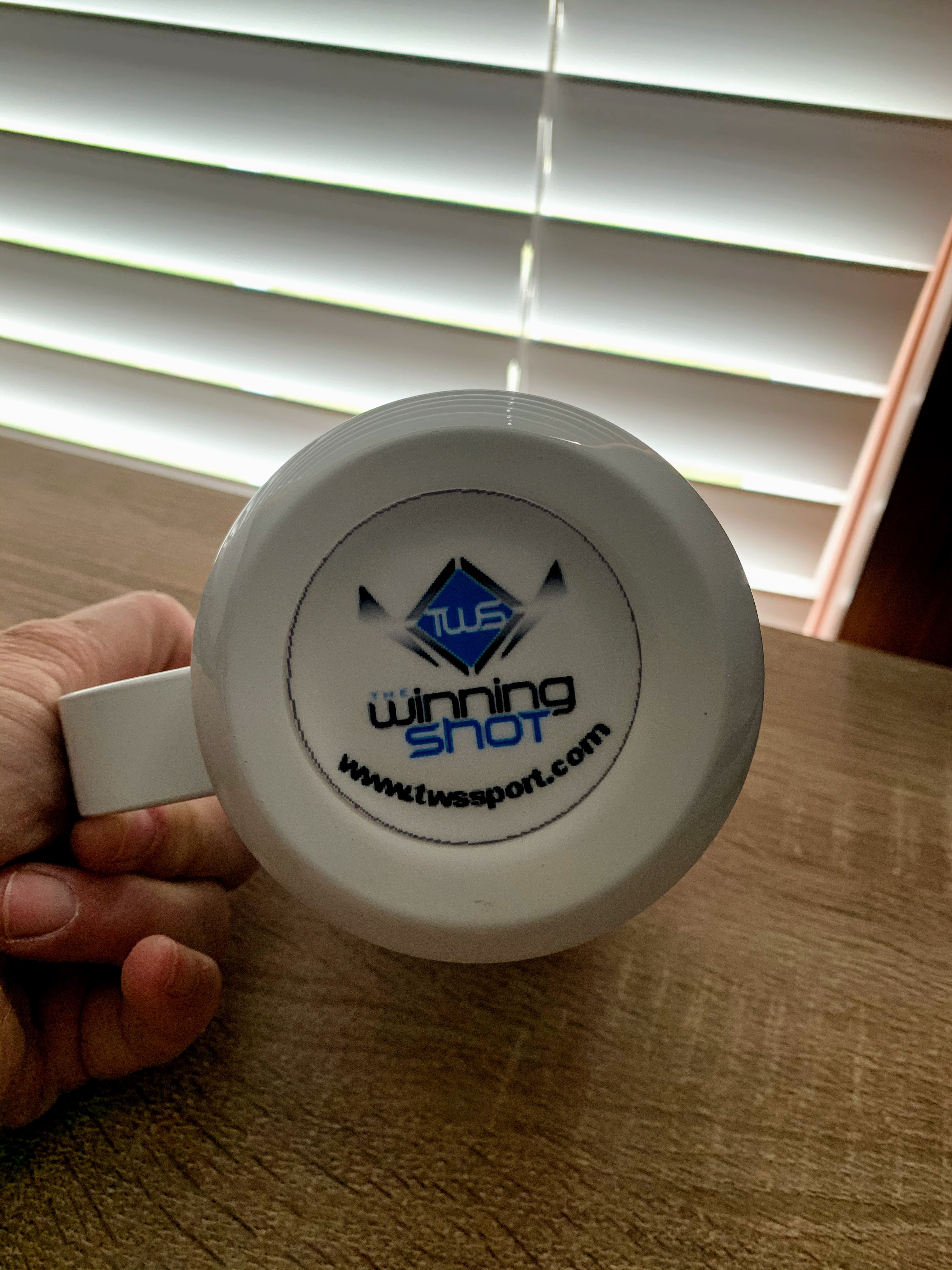 Branded Coffee Cup made with sublimation printing