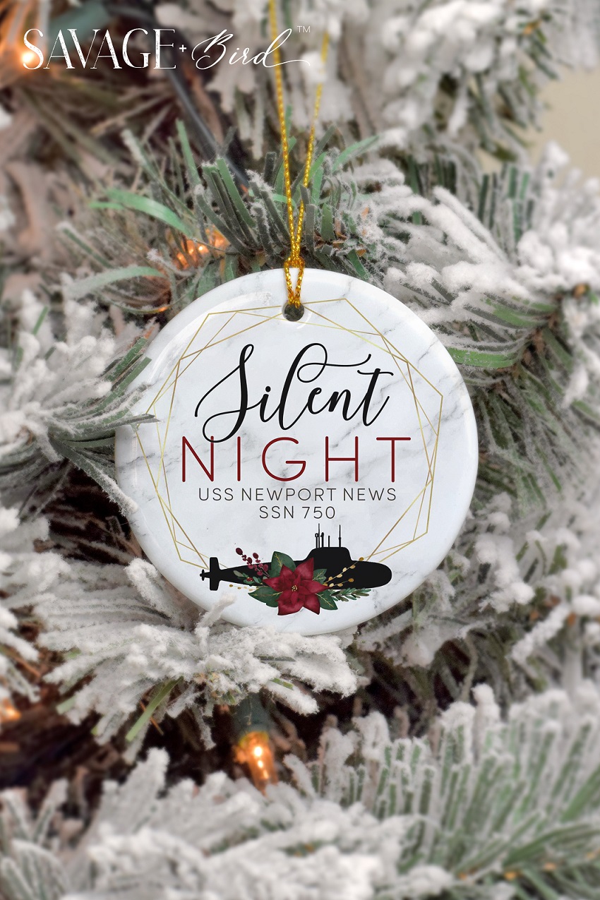 Silent Night - Submarine Service Fundraiser made with sublimation printing