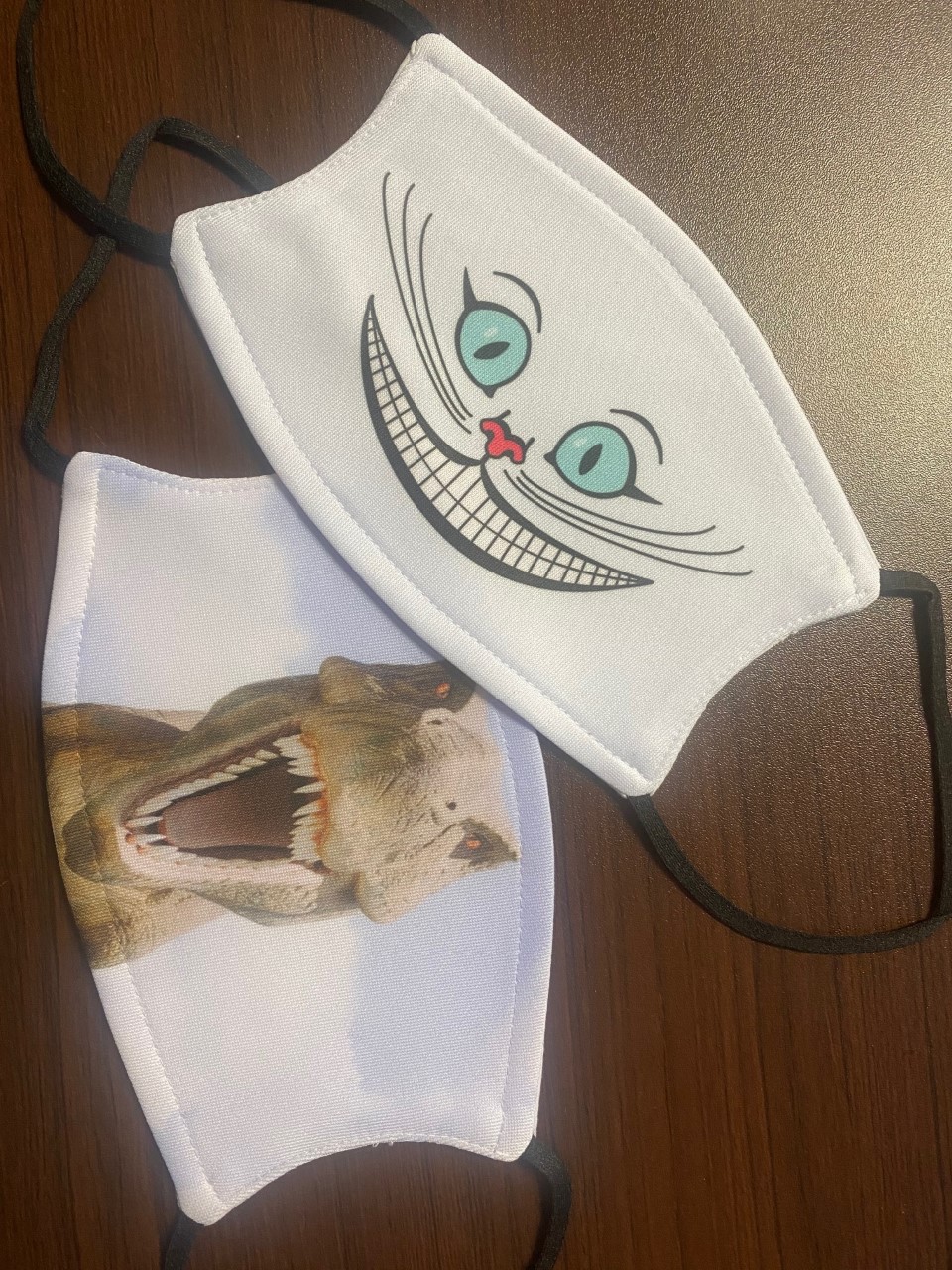 Kid Masks made with sublimation printing