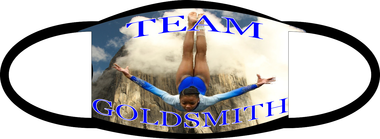 Team Goldsmith made with sublimation printing