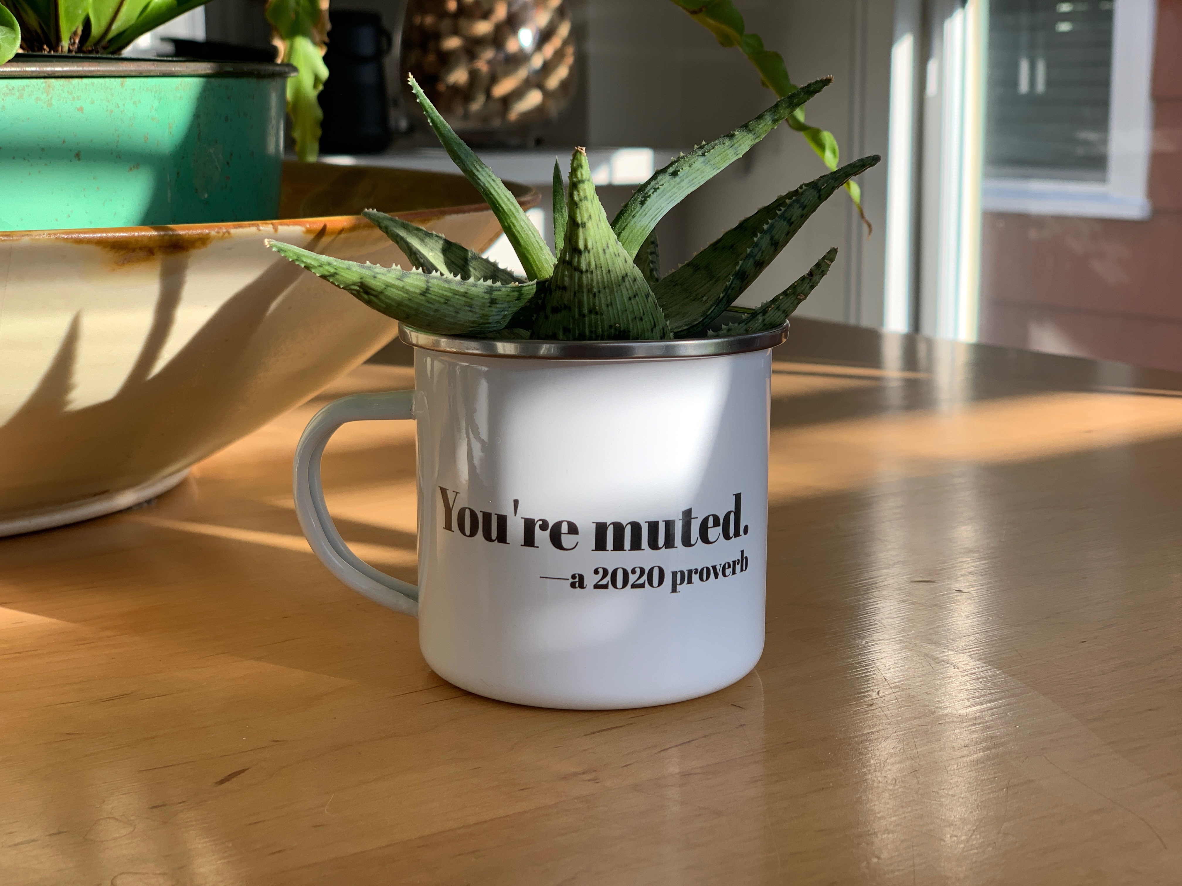 Muted Camp Mug made with sublimation printing