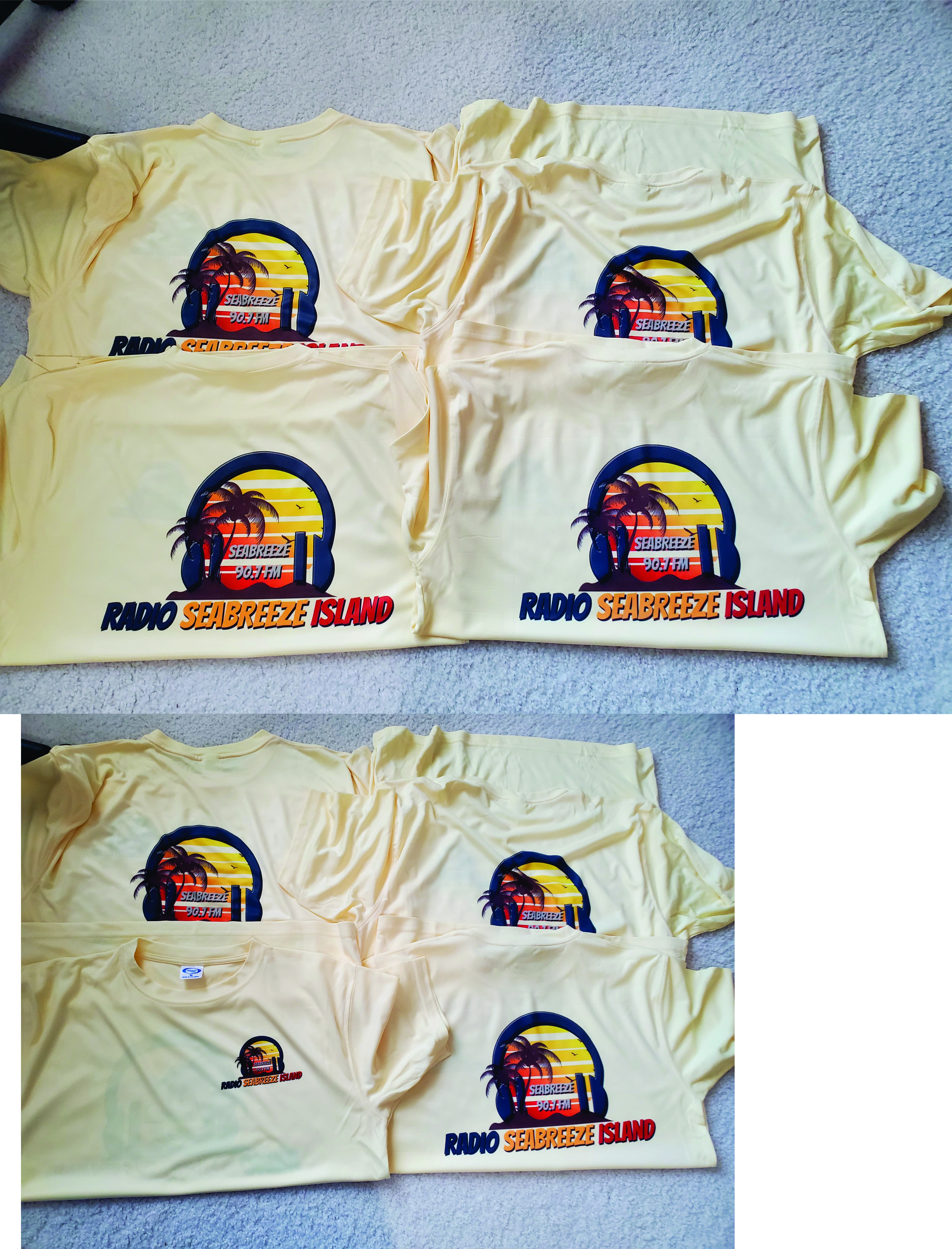 Pele Yellow T-shirt made with sublimation printing