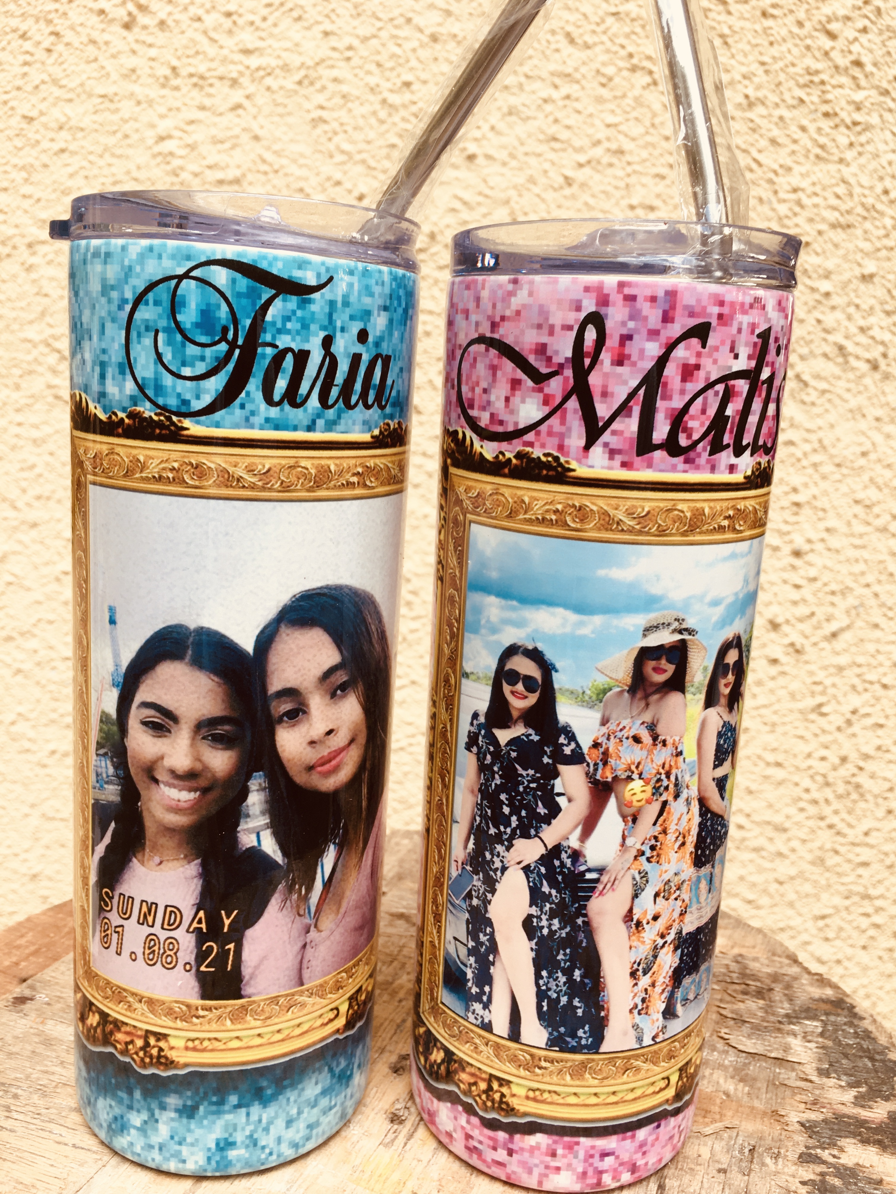 Best friends forever made with sublimation printing