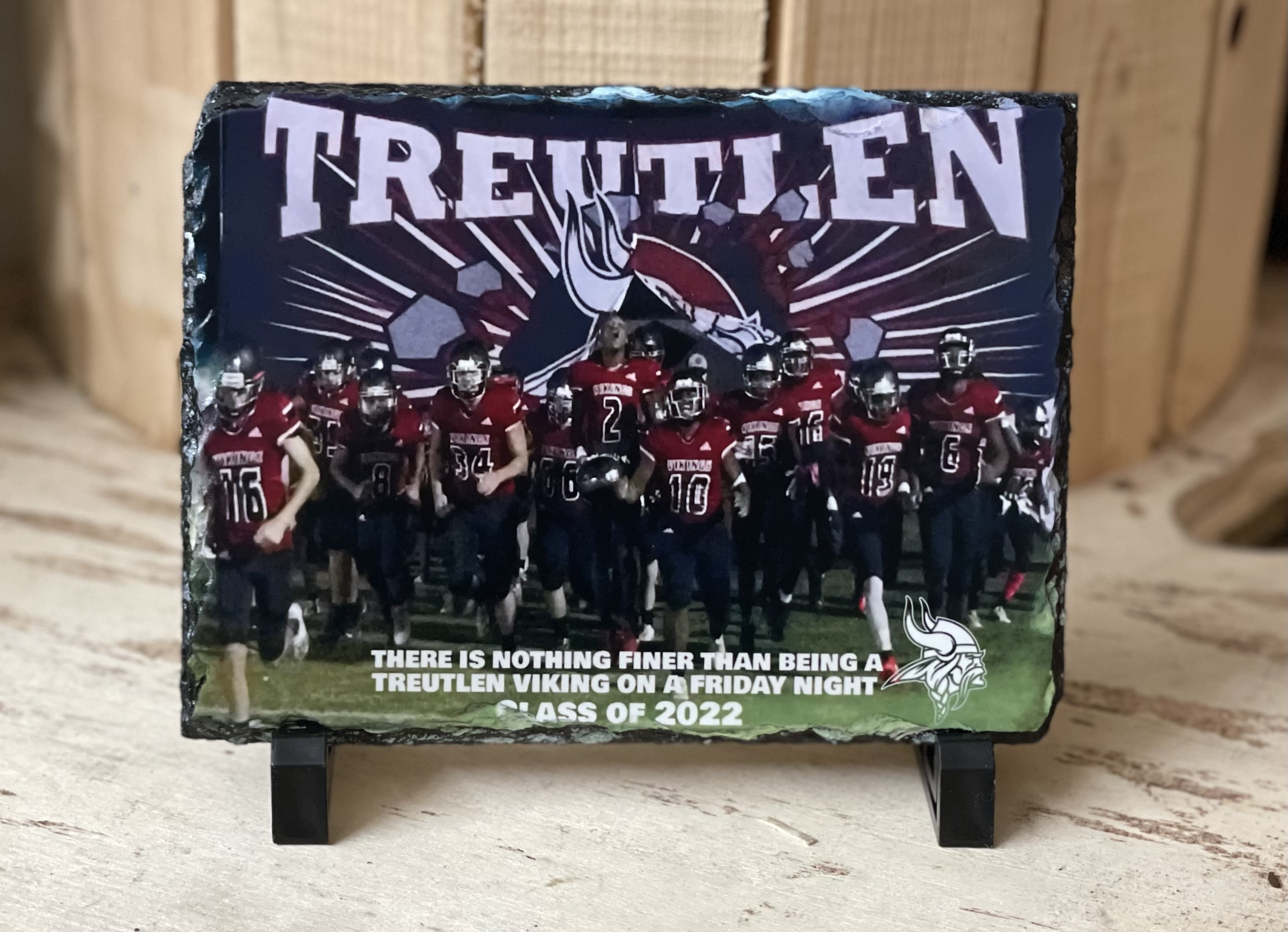Coach's Gift made with sublimation printing