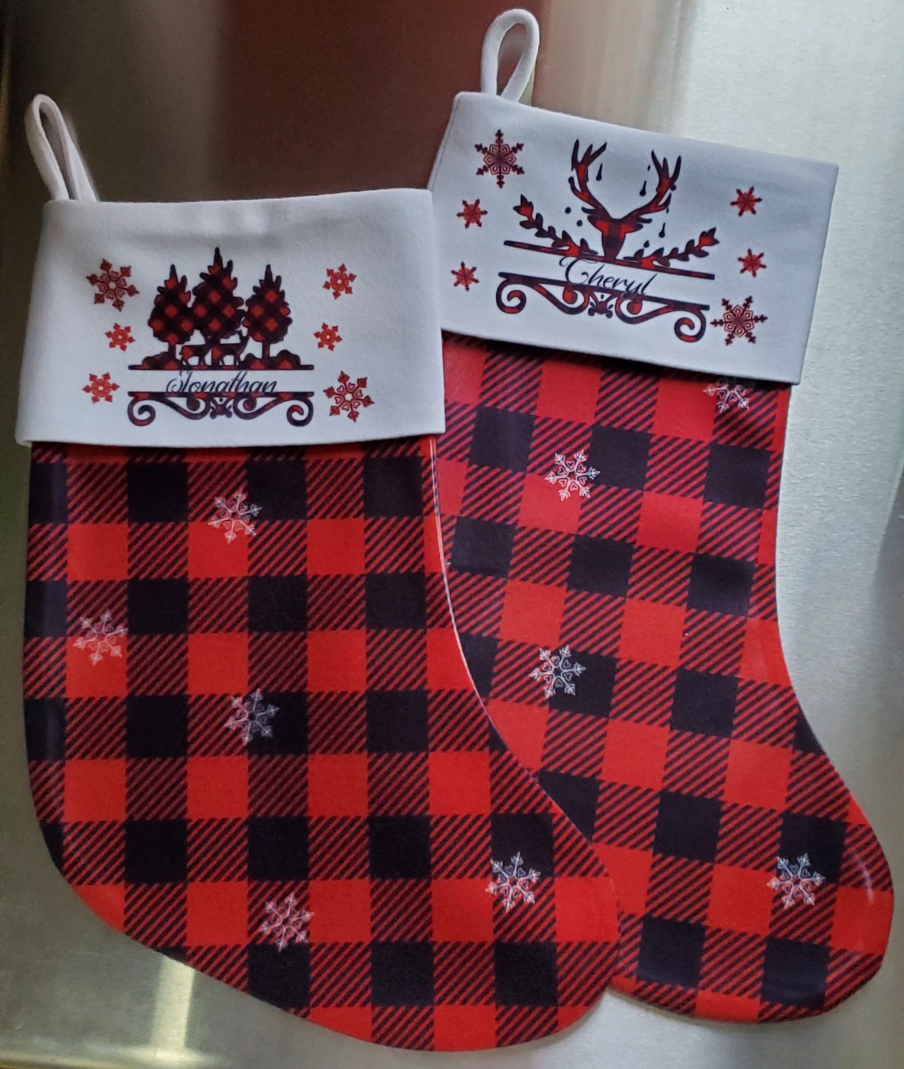 Stockings made with sublimation printing