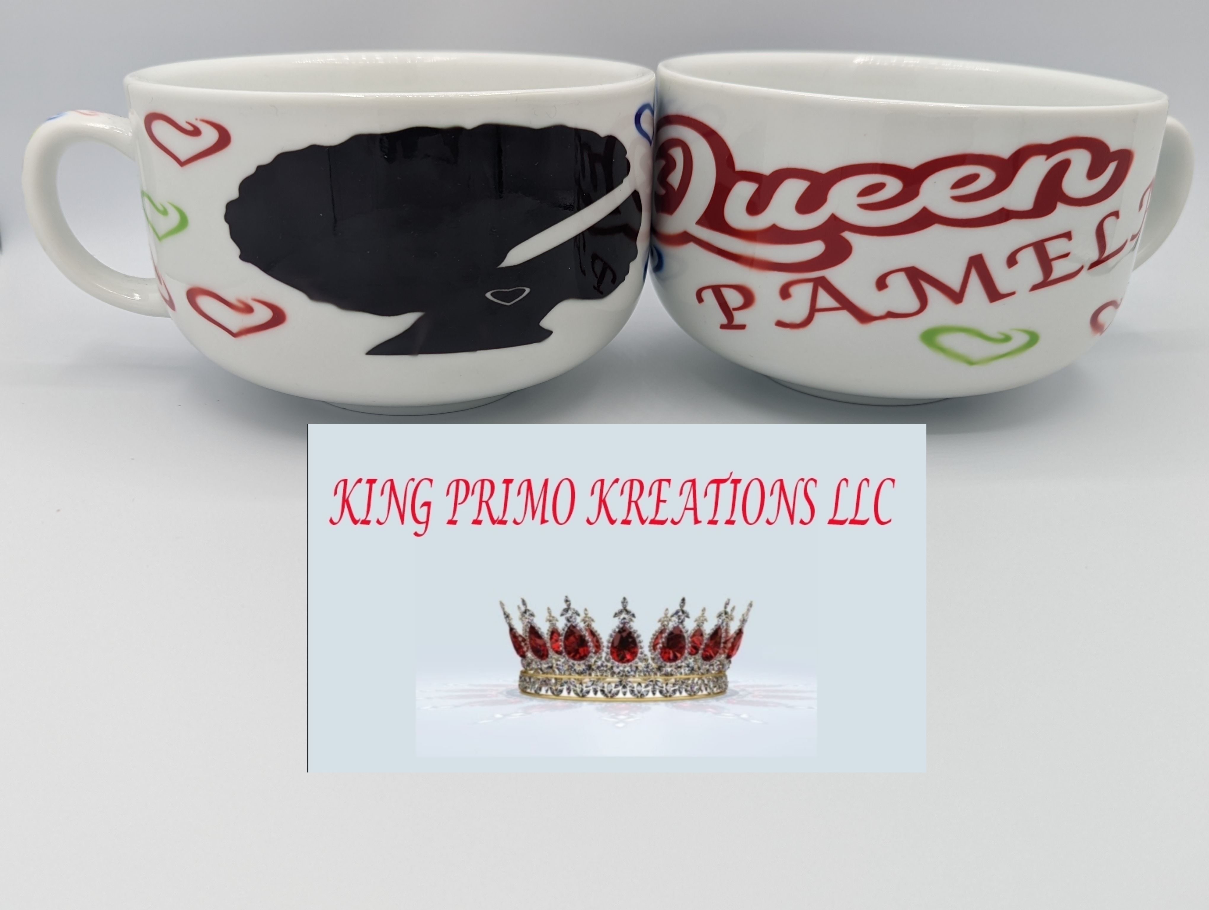 EVERYTHING BOWL made with sublimation printing