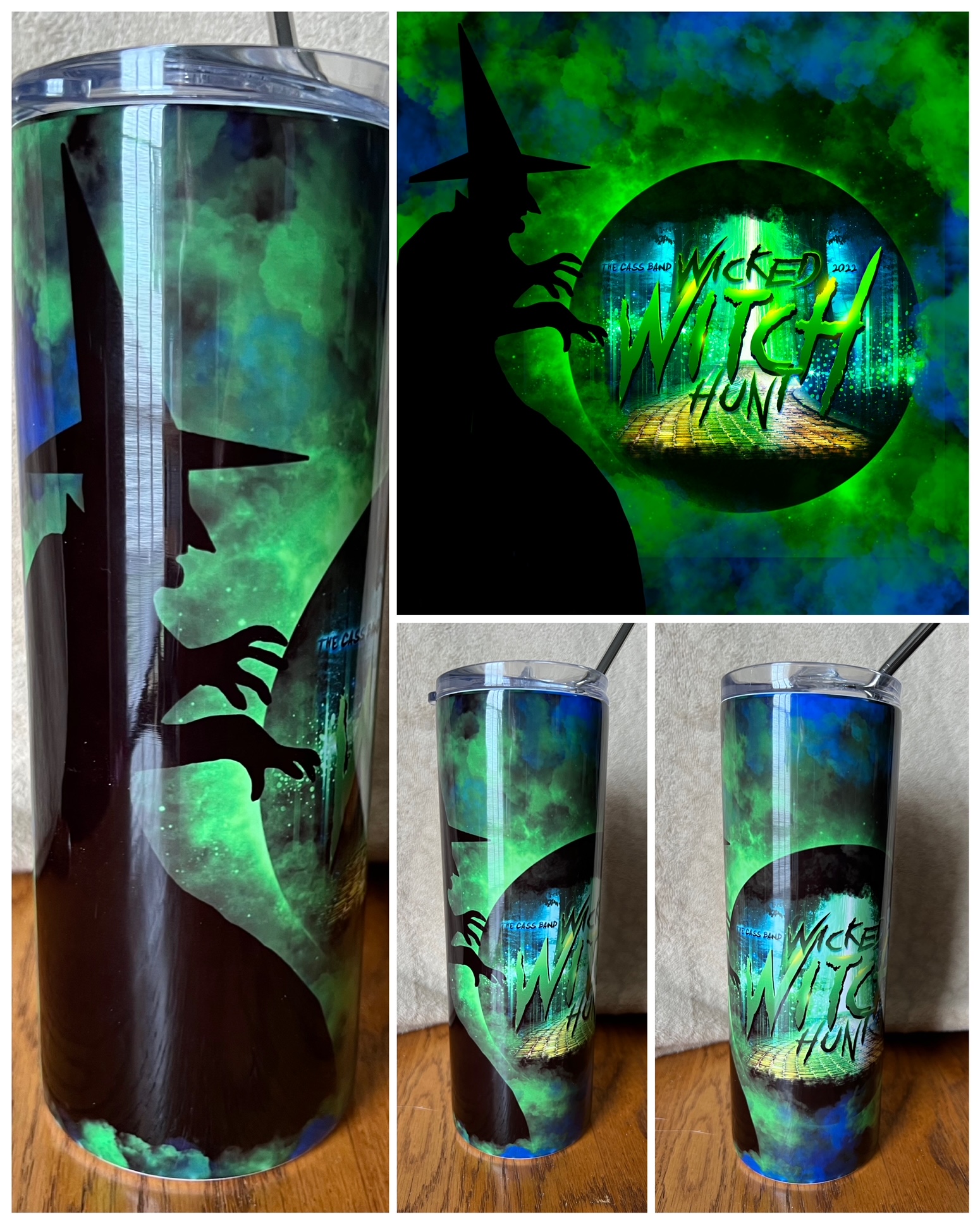 Marching Band Show Tumbler made with sublimation printing