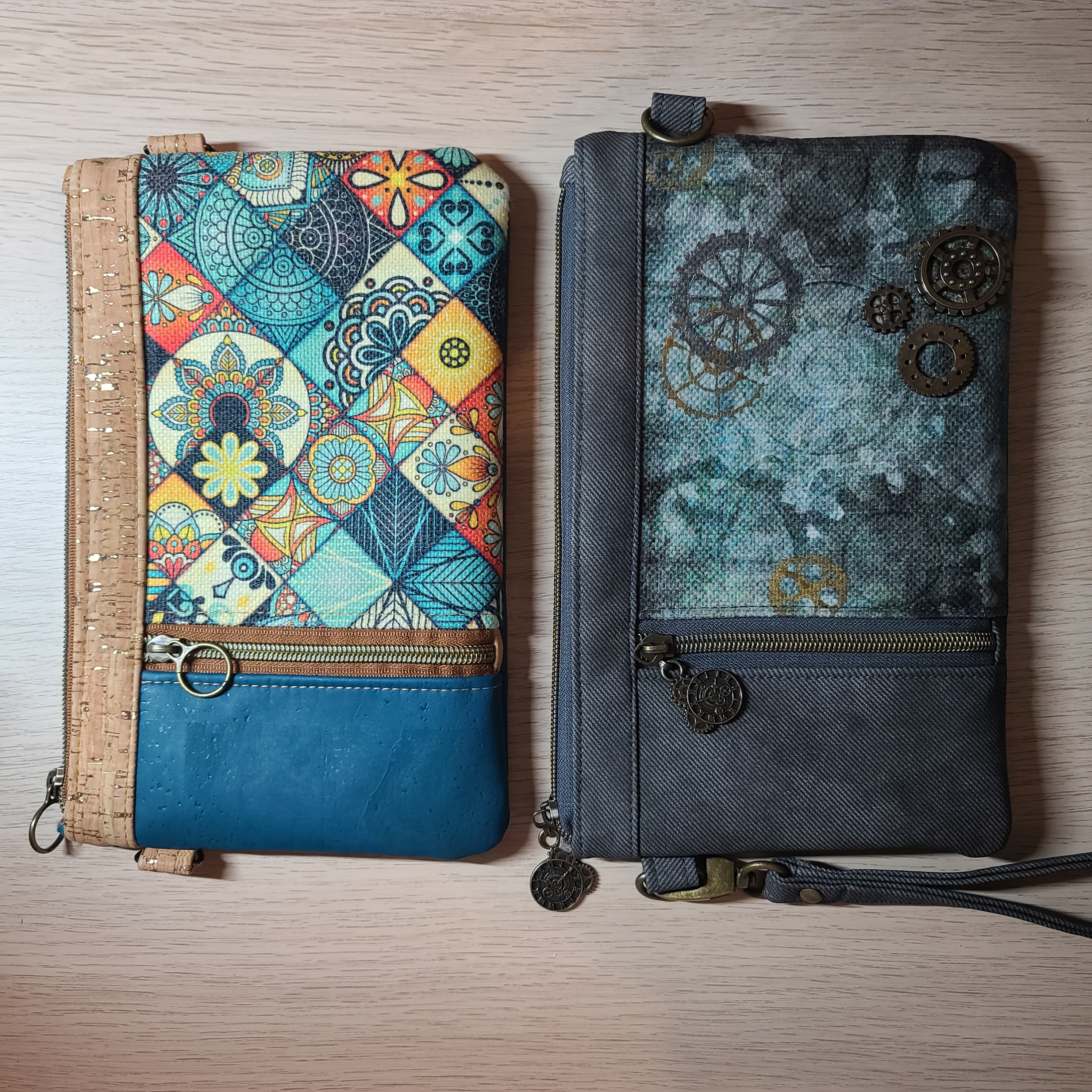 Quarterly Contest: Zippy Clutches made with sublimation printing