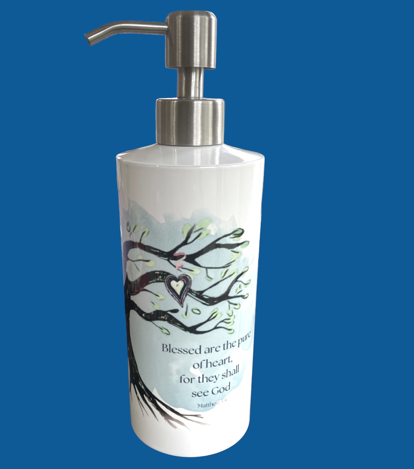 Soap dispenser  made with sublimation printing