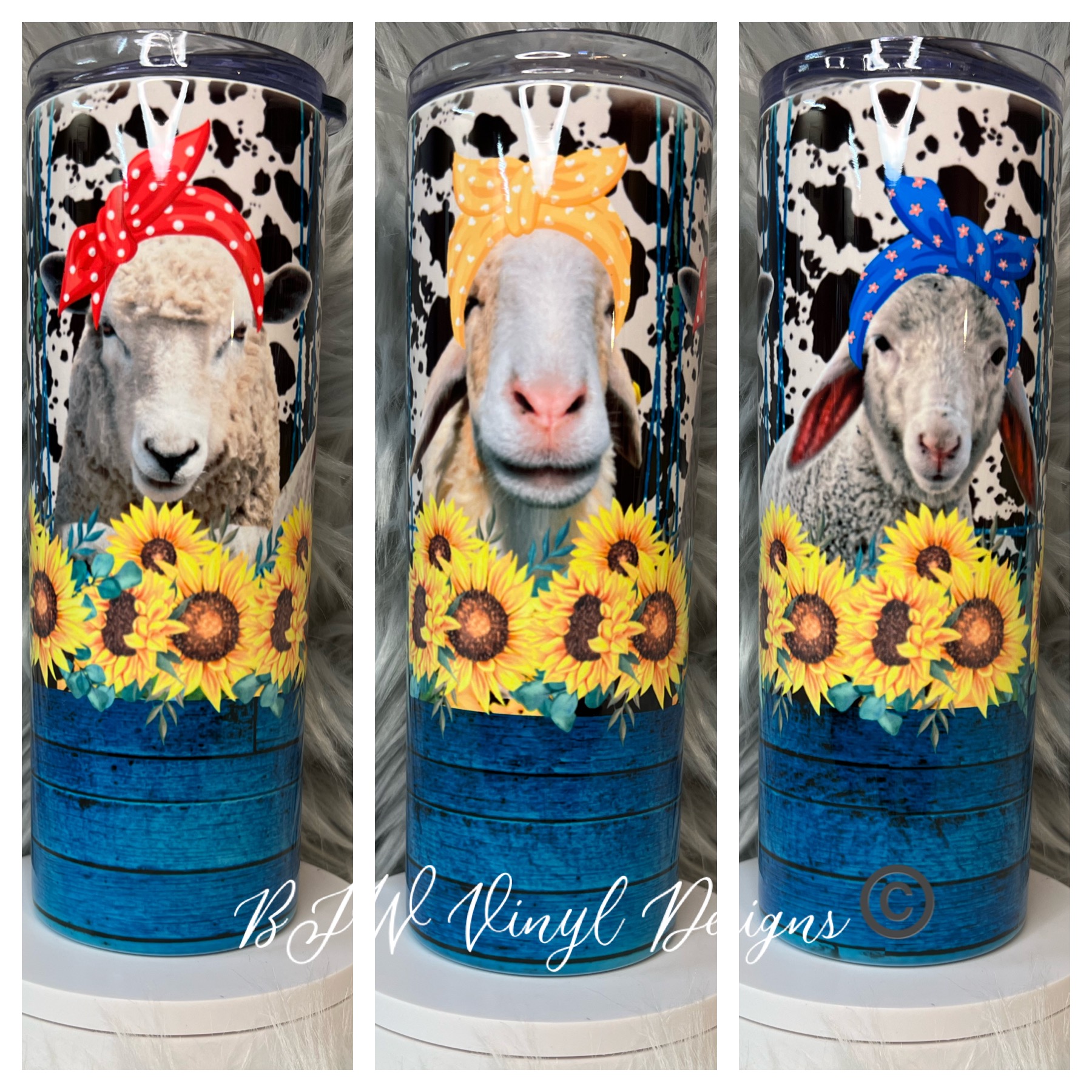 I love these tumblers!!  made with sublimation printing