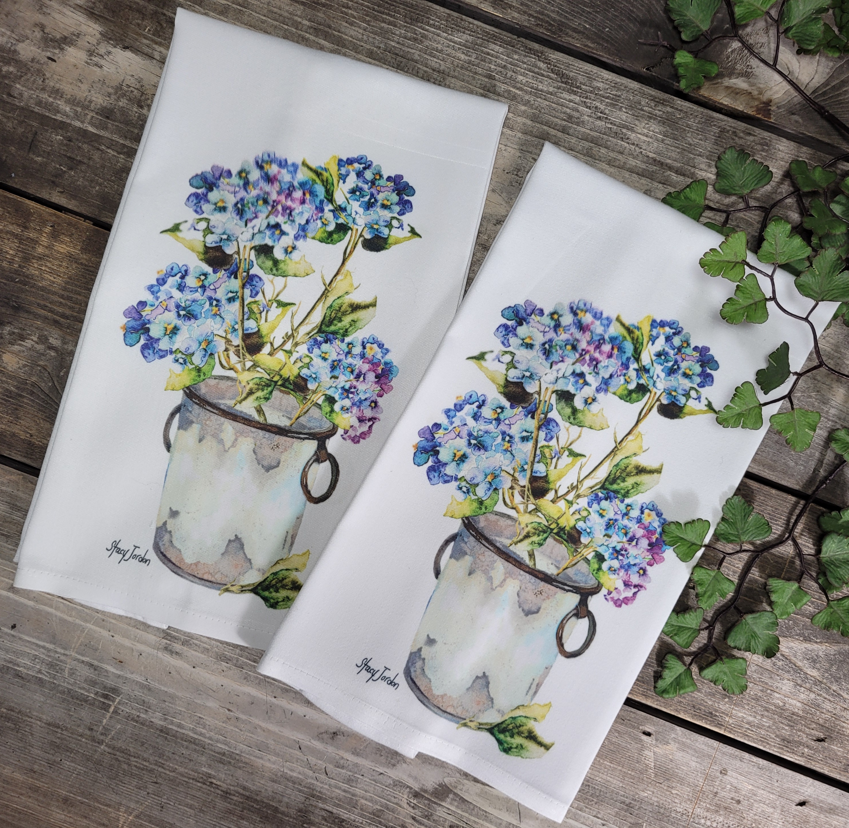 Tea Towels made with sublimation printing