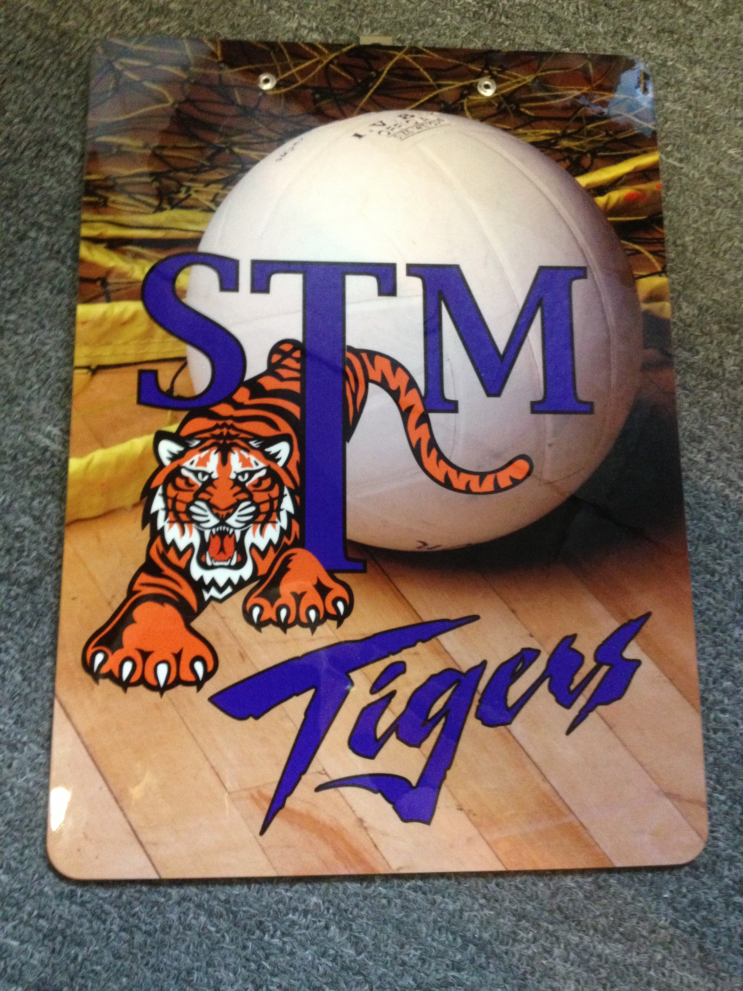 Clipboard made with sublimation printing