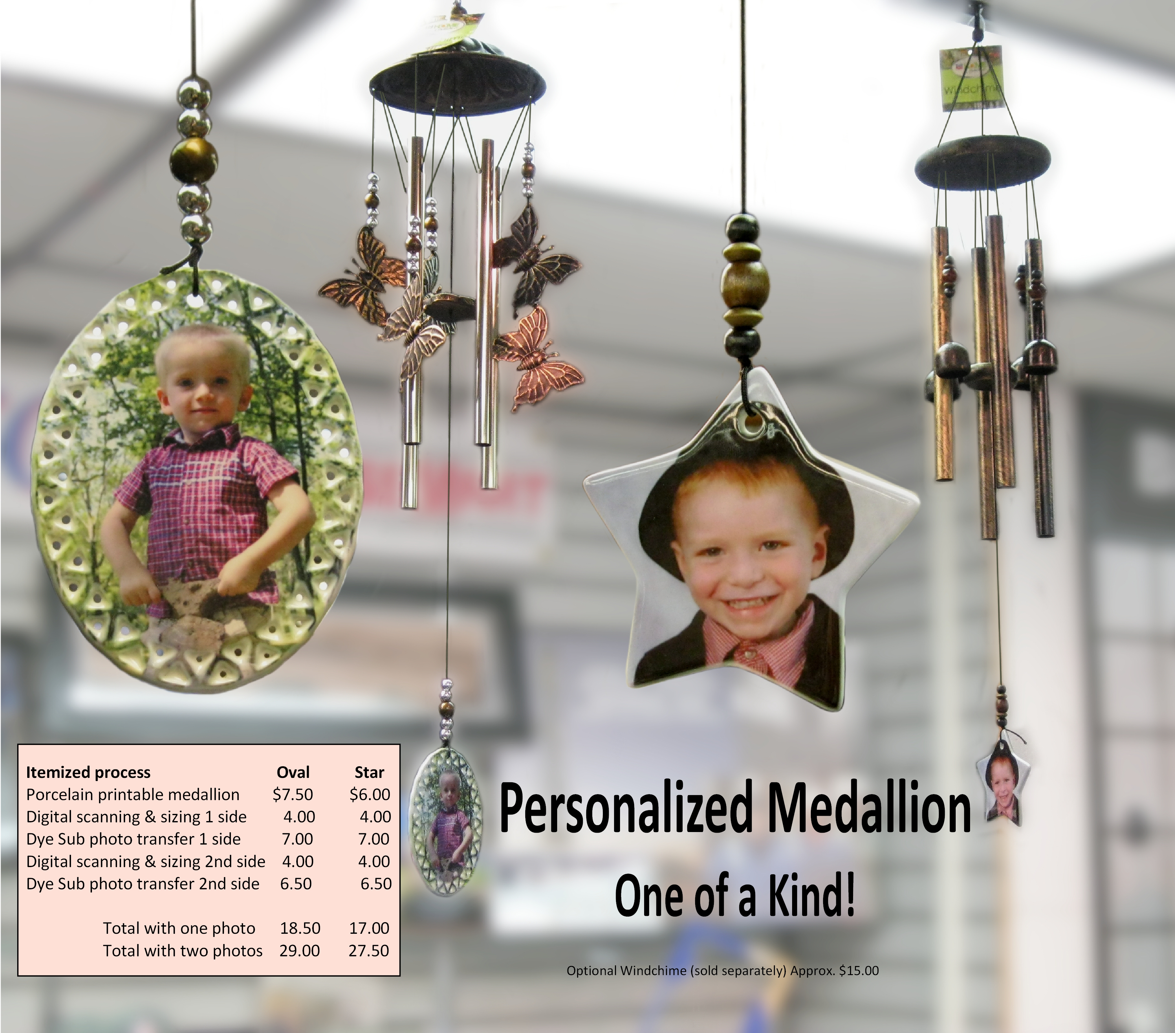 Adding Value w/ a Windchime made with sublimation printing