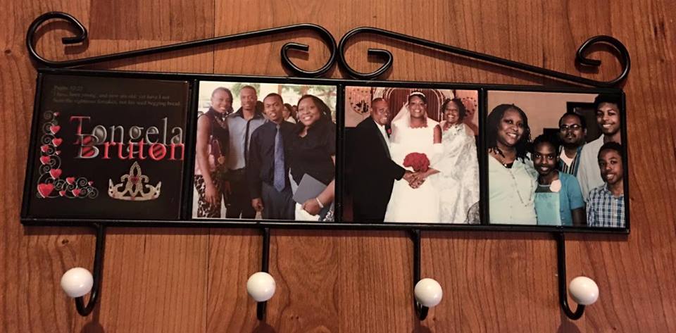 Wrought Iron Frame with Hooks made with sublimation printing