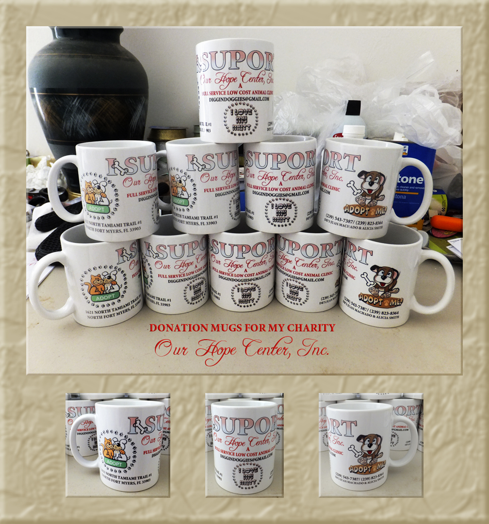 Donation Animal Clinic Mugs - My Personal Charity made with sublimation printing