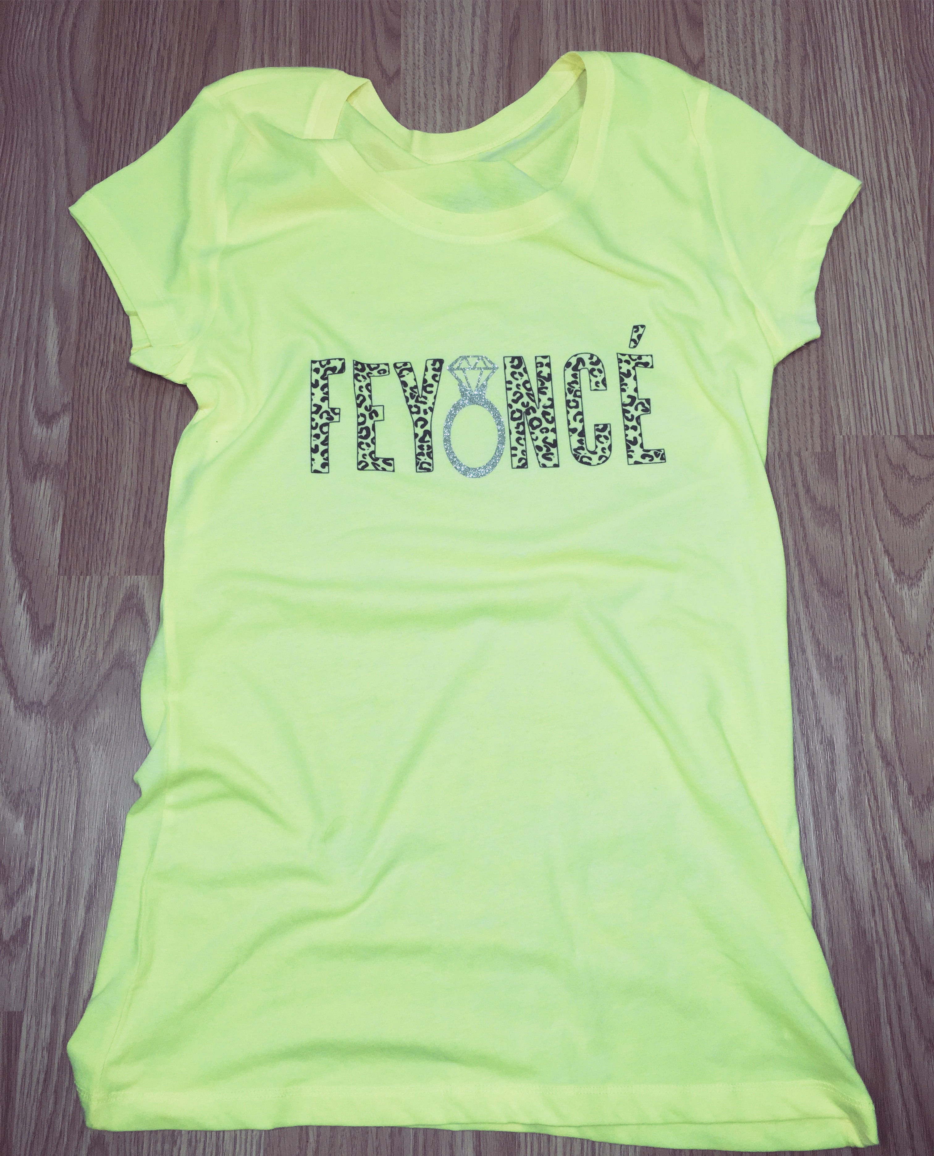 FeyoncÃ© made with sublimation printing