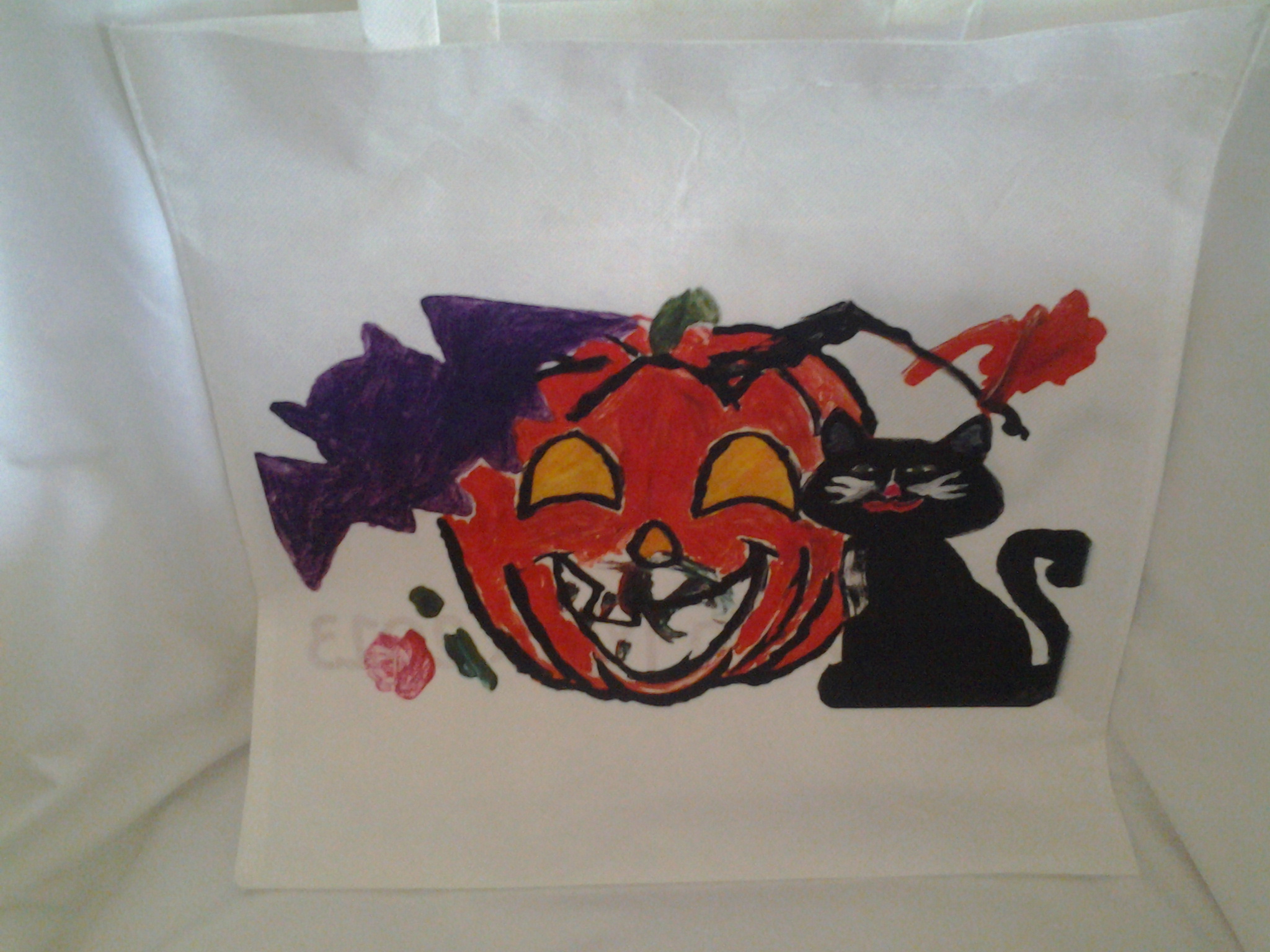 Halloween Bags made with sublimation printing
