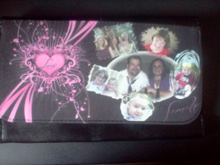 mom's wallet made with sublimation printing