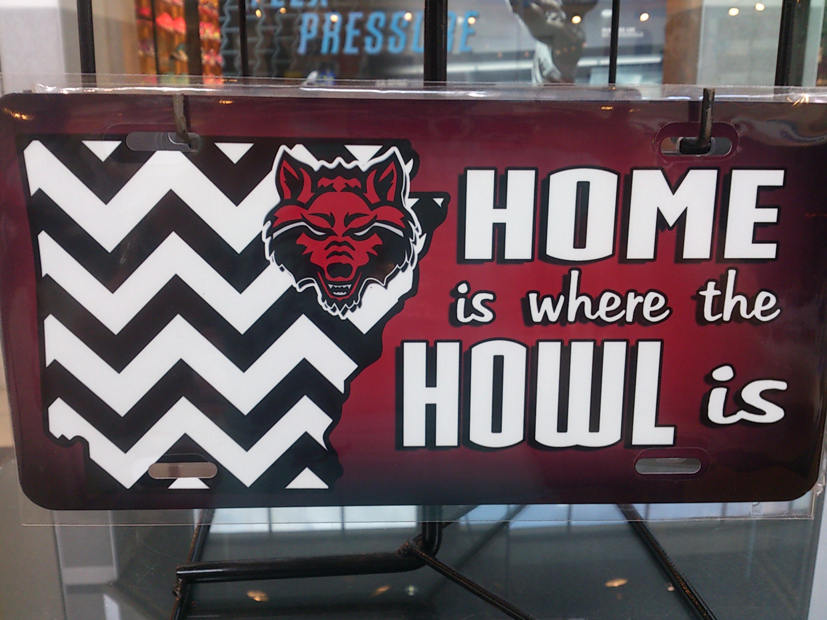 Home is where the HOWL is made with sublimation printing