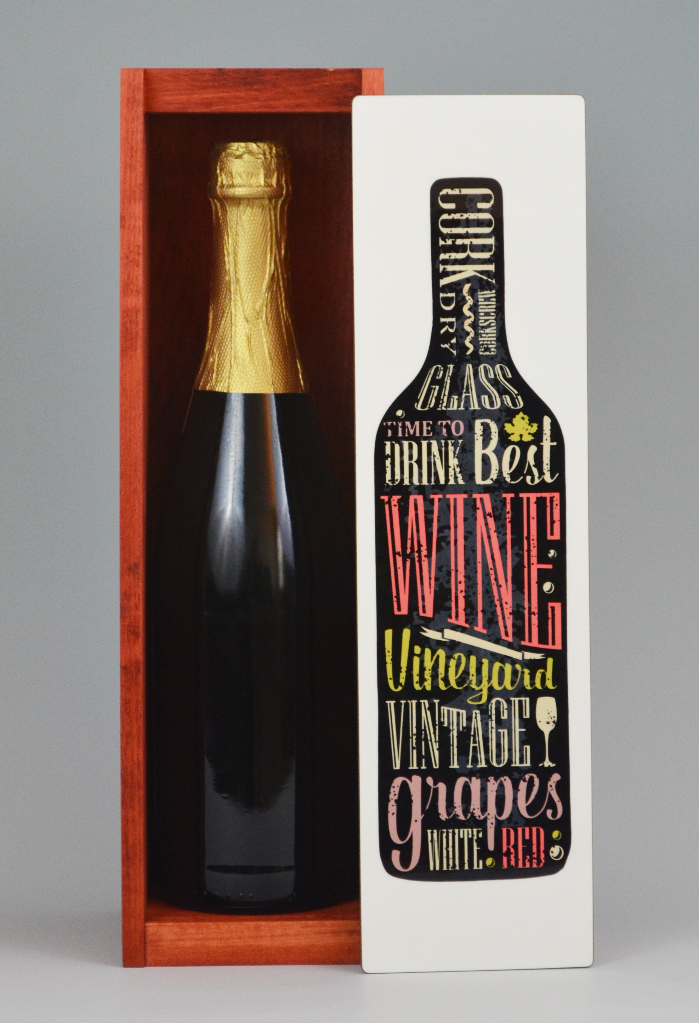 Wine Boxes made with sublimation printing