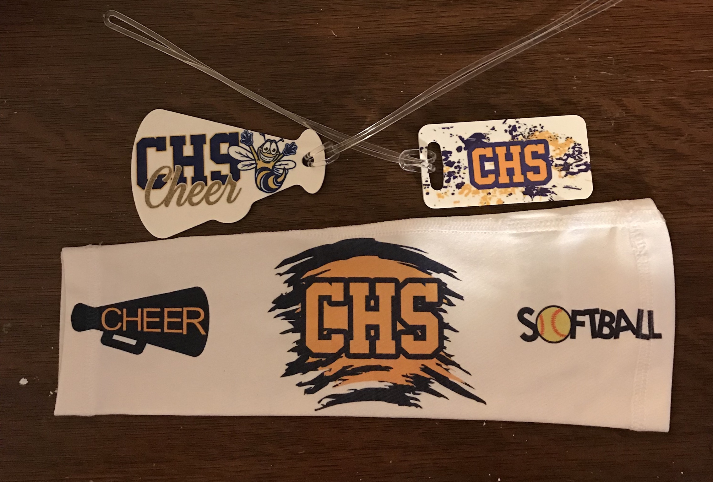 Go Hornets! made with sublimation printing