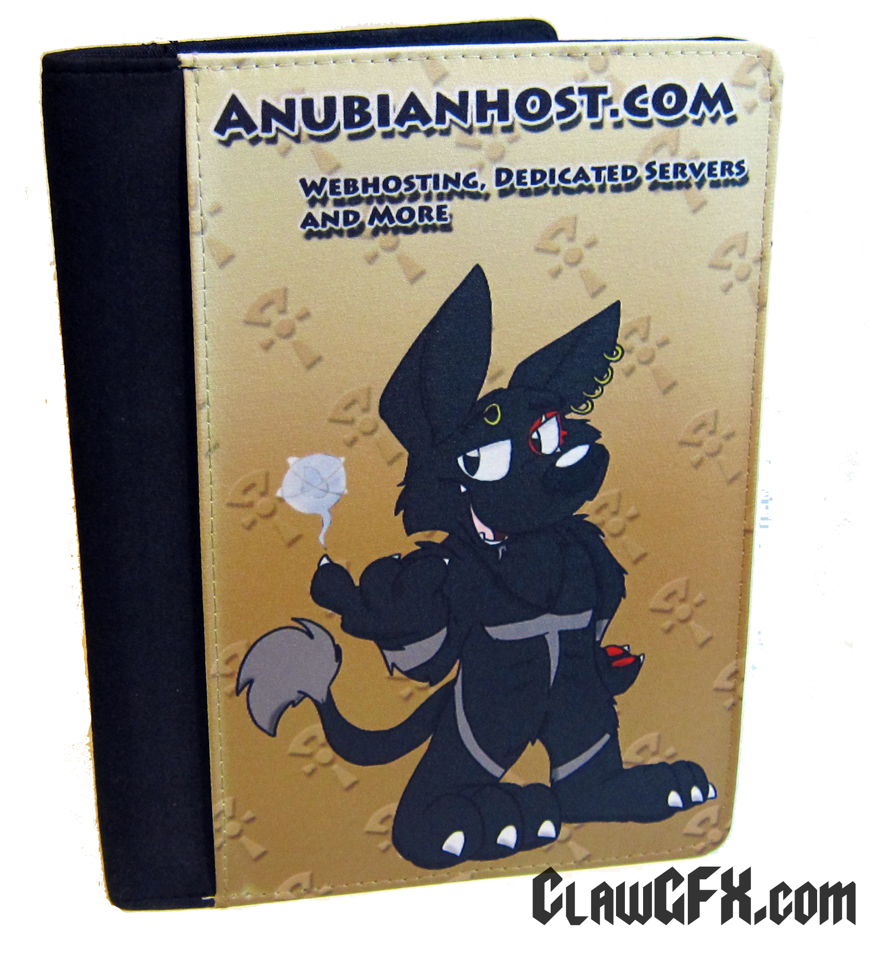 Anubianhost.com Medium Notebook made with sublimation printing