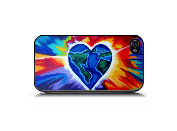 Love the Earth I pHone Cover made with sublimation printing